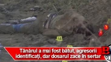 Imagini socante! Un baiat de 19 ani a fost ucis in bataie si aruncat in garla! I-au despicat capul cu parul!