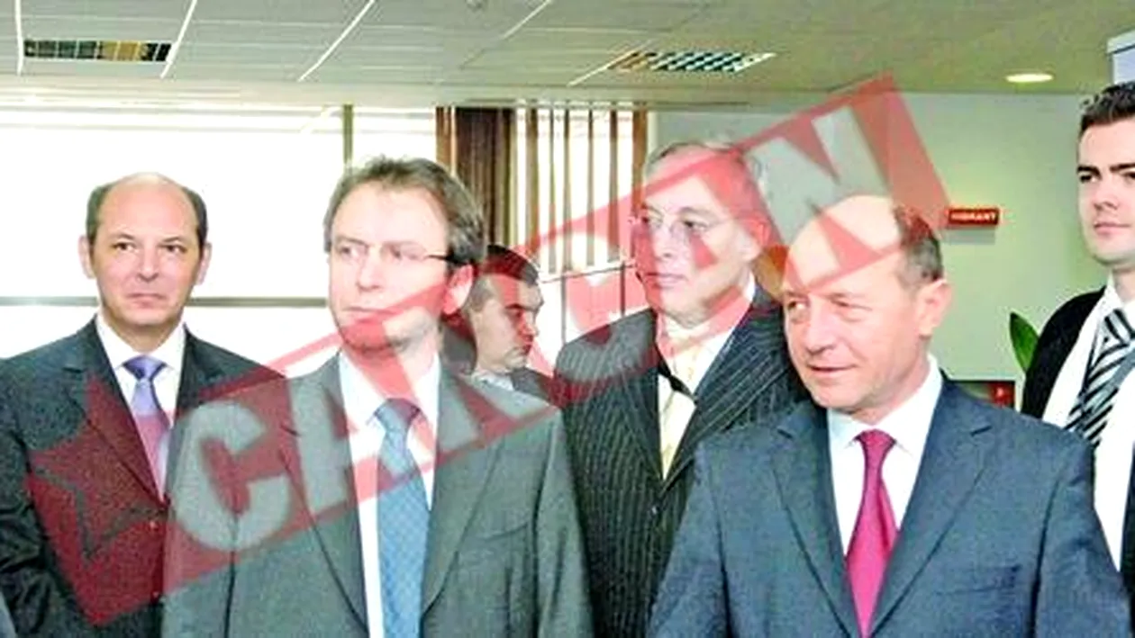 IBM a legat laptopurile cu lantul la vizita lui Basescu