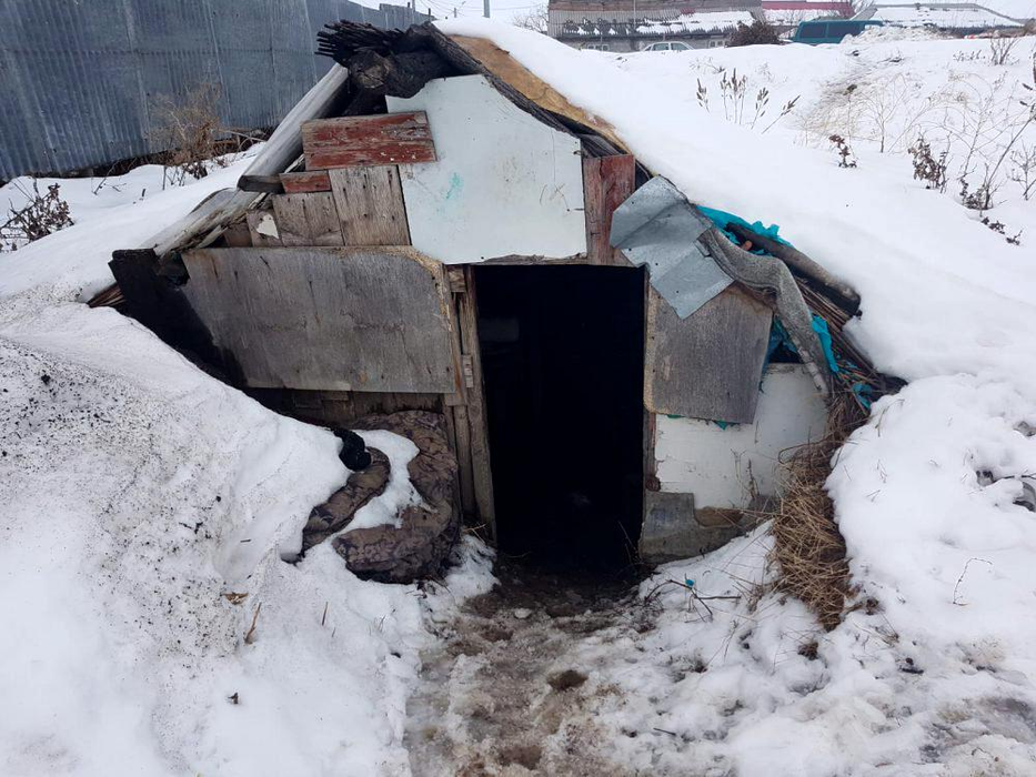 Un bărbat din Huși trăiește de 11 ani într-un bordei: ”Am rămas pe drumuri!”