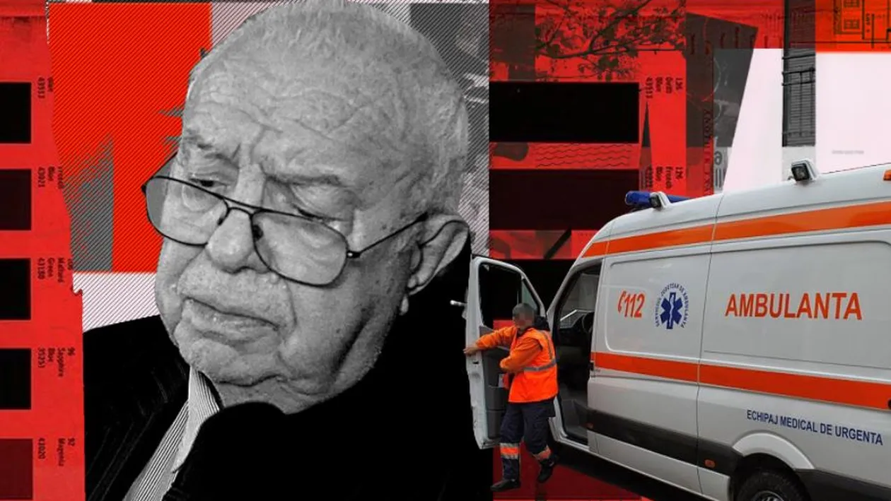 Alexandru Arșinel, luat de acasă cu ambulanța. Cunoscutul actor e internat la Spitalul Universitar