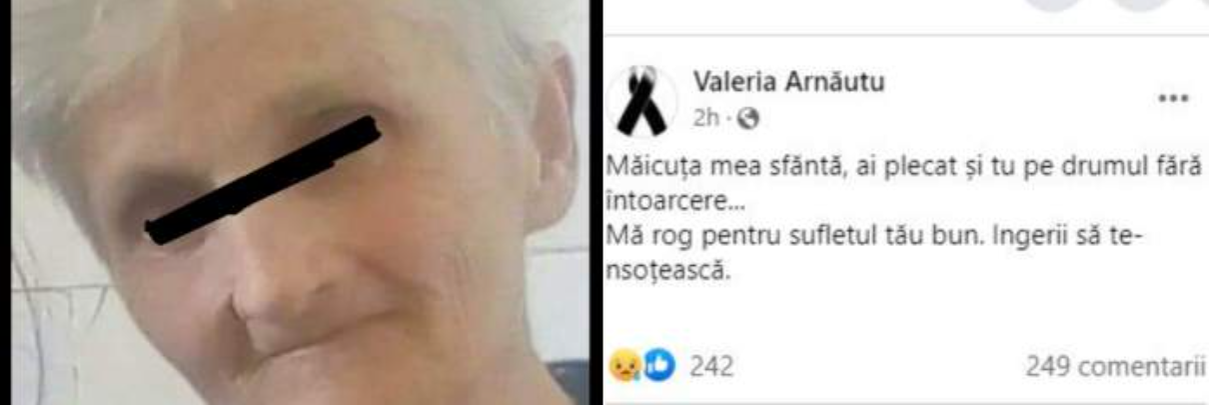 Valeria Arnăutu, în doliu! Mama artistei a murit: ”Ai plecat și tu pe drumul fără întoarcere”