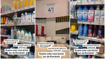 O româncă, șocată să afle că prețurile din România sunt la fel ca în Germania: “Cum să trăiești?”