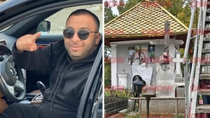 Cum arată cavoul lui Emi Pian, la 5 ani de la moartea sa. Acoperișul din aur lucește, icoanele nu lipsesc, iar pereții nu mai sunt goi