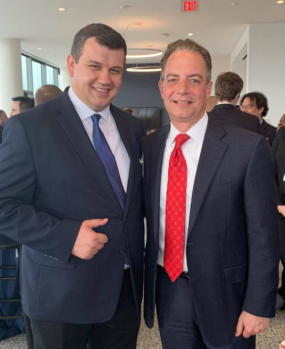 EXCLUSIV. Eugen Tomac, întâlnire cu Reince Priebus fostul șef al cabinetului de la Casa Albă