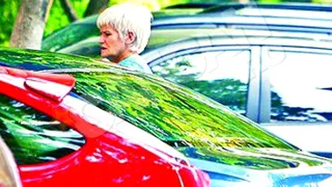 Peripetii in trafic cu Monica Tatoiu! Lovita de un camion