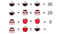 Test IQ exclusiv pentru genii | Rezolvați ecuația din imagine!