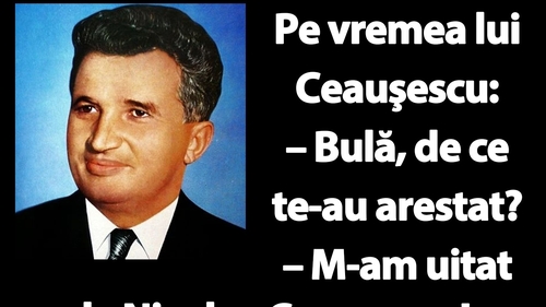 BANC | Bulă și Ceaușescu