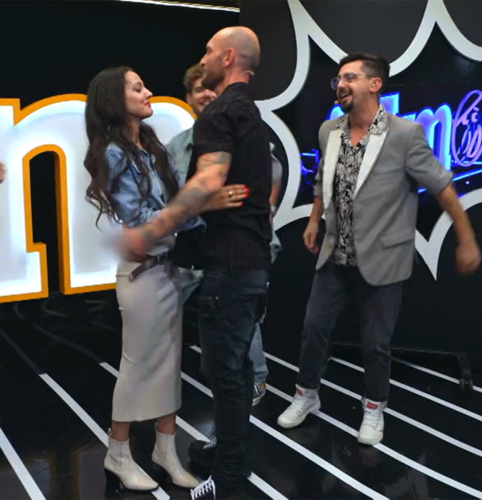 Cătălin Bordea și Andreea Ciocan, la iUmor / Foto: captură Video