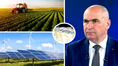 Bătălia pentru pământul fermierilor, ultimul tun al Guvernului Bolojan. Presiuni mari la Ministerul Agriculturii pentru concesionarea terenurilor și transformarea lor în lanuri de eoliene și panouri solare