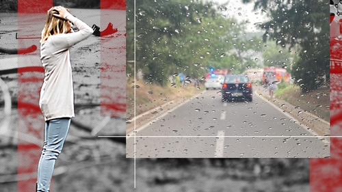 O persoană a intrat cu mașina în mulțimea de oameni, în Cernica!