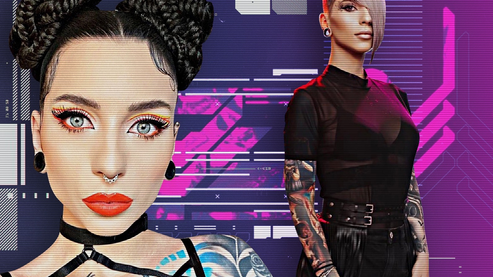 Ea e cea mai nonconformistă asistentă! Cu ochi de felină și plină de tatuaje, Cătălina e o bombă sexy!