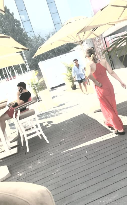 Bogdan Ionescu, zis Syda, a petrecut câteva zile la mare, alături de cei doi copii pe care-i are cu Elena Băsescu, Sofia Anais și Traian