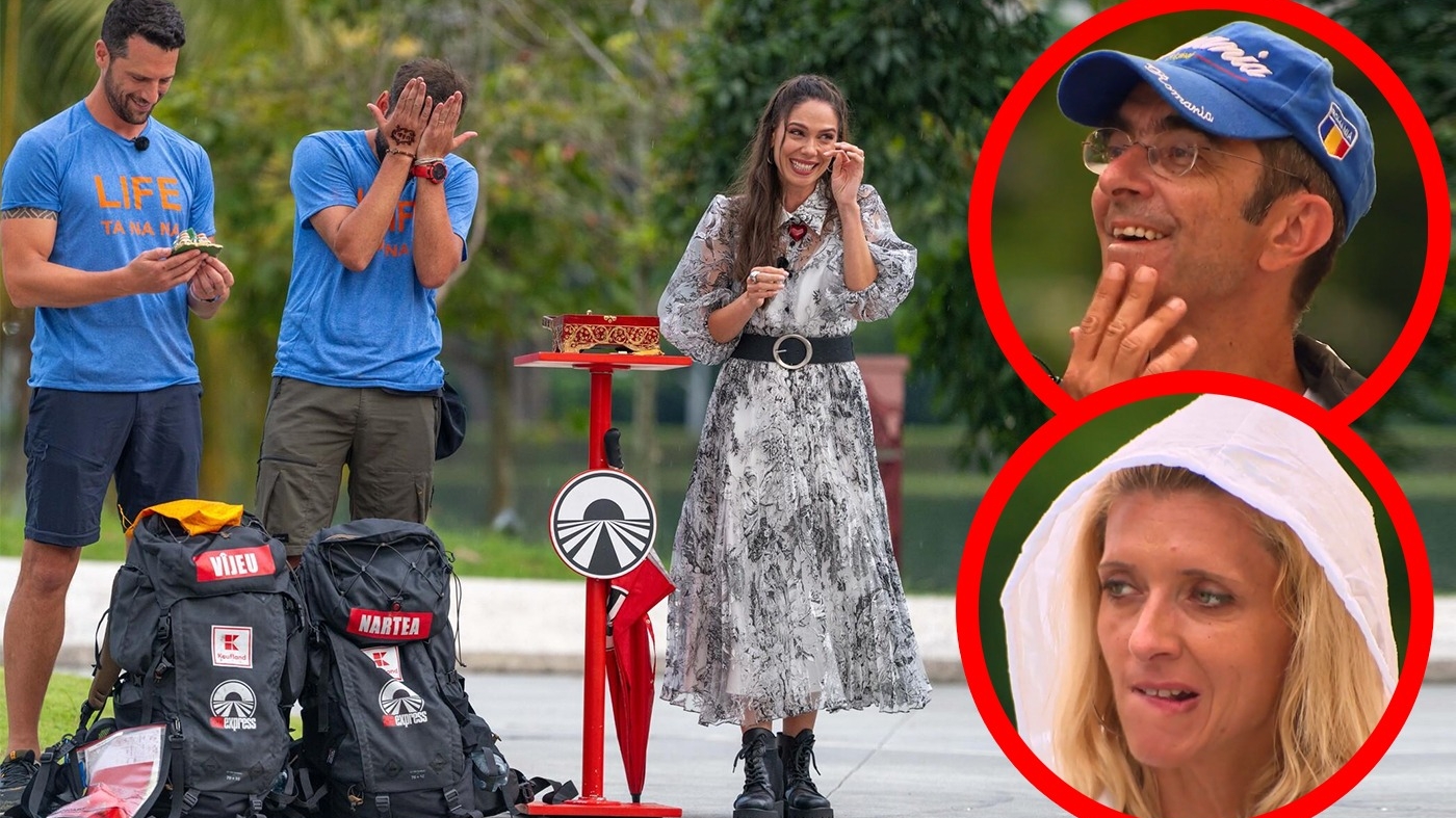 Mihai Găinușă și Oana Paraschiv, supărați că Adrian Nartea a fost salvat de la eliminarea din Asia Express. Care e motivul
