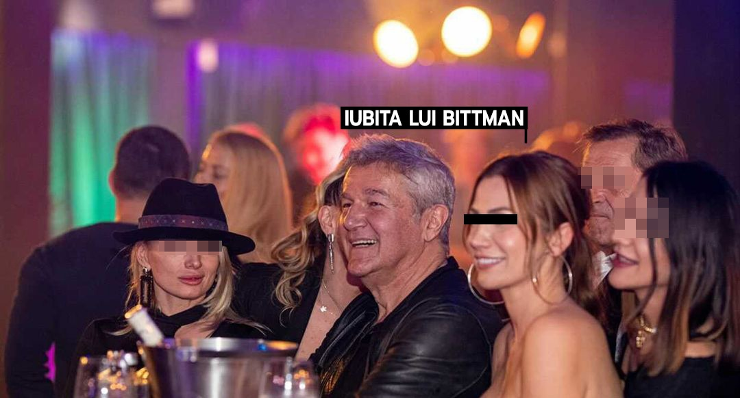 Dan Bittman, alături de femeia care se pare că-i este iubită