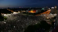 Mitingul diasporei! Un protestatar care avea asupra sa mai multe obiecte periculoase a fost ridicat de jandarmi