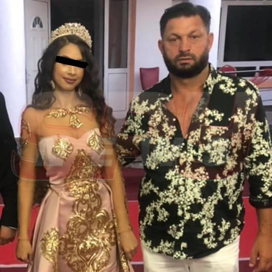 Fata de 17 ani răpită de interlopi s-a măritat! A condus-o la altar celebrul Costel Corduneanu