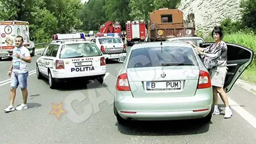 Busty Heart i-a zapacit pe soferi! Femeia cu sani de fier, blocata in trafic