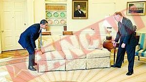 Obama muta canapelele la Casa Alba