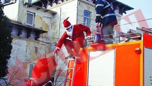 Mos Craciun a venit pe mare