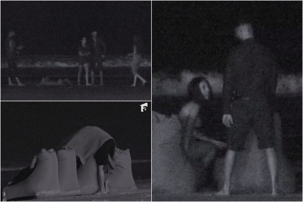 O concurentă de la Insula Iubirii s-a sărutat cu o ispită / sursă foto: capturi video