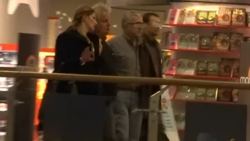 Distractie fara fite! Milionarul Jean Valvis si-a scos familia la un film in Capitala!