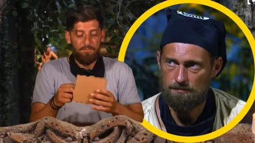 Cum a scris Gigi Burger numele lui Gabi Tamaș, azi-noapte, pe bilețelul de nominalizare pentru eliminarea de la Survivor. A vrut să fie ironic, dar...