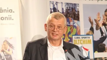 Oprescu, despre sustinerea echipei Oltchim Ramnicu Valcea: Nu este o actiune pentru Bucuresti sau pentru Ramnicu Valcea. Este un efort pentru Romania!