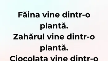 Bancul de weekend | Originea alimentelor