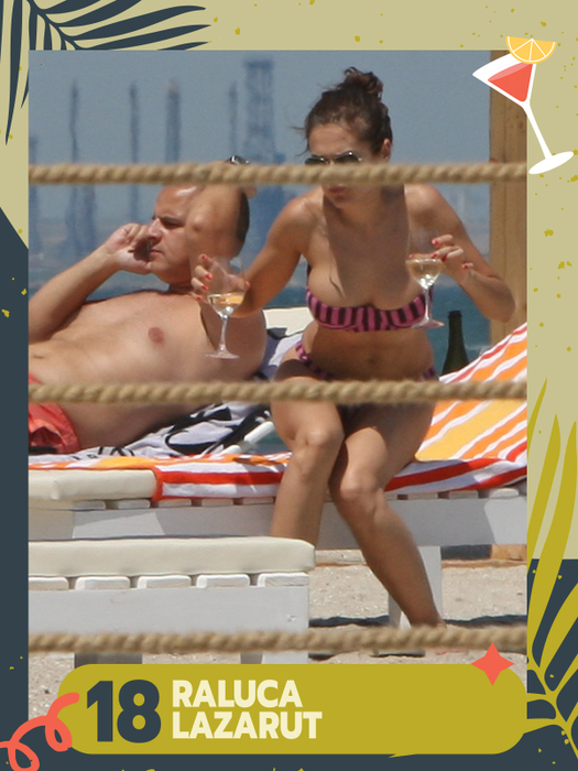 TOP 50 de vedete care ridică paharul în cinstea voastră, în costume de baie! Anna Lesko, Gina Pistol, Delia, Daniela Crudu… Cu cine ciocniți?