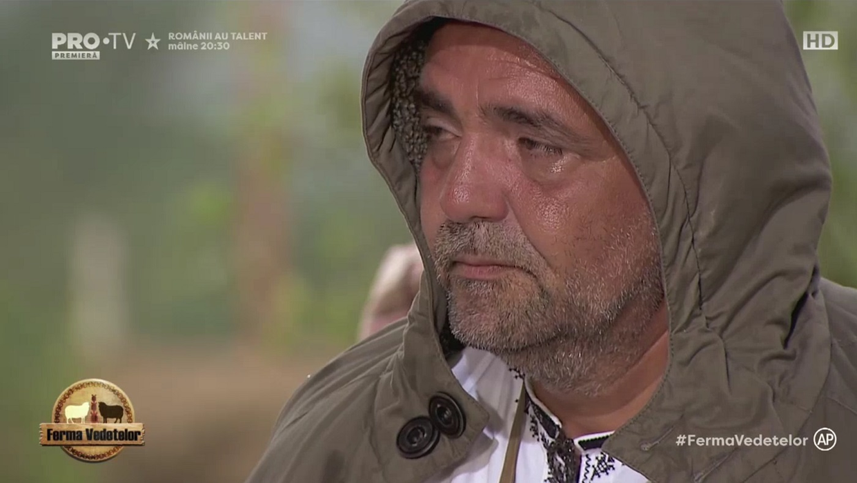 Daniel Iordăchioaie a izbucnit în lacrimi la „Ferma Vedetelor”! Ce mărturisiri emoționante a făcut artistul