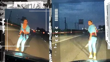 Bianca Drăgușanu a spus de ce și-a pus viața în pericol mergând pe mijlocul autostrăzii