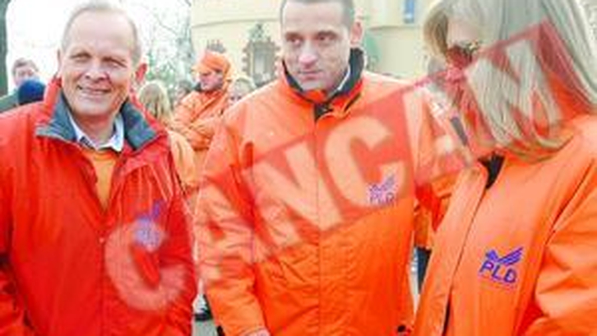 Romanita Iovan si Stolojan, la miting