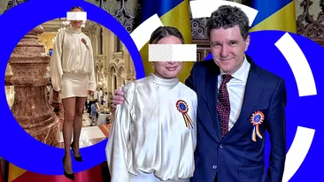 Vedeta care a furat privirile la Cotroceni, de 1 Decembrie. S-a pozat cu președintele, dar toată lumea era atentă la ... picioarele ei!