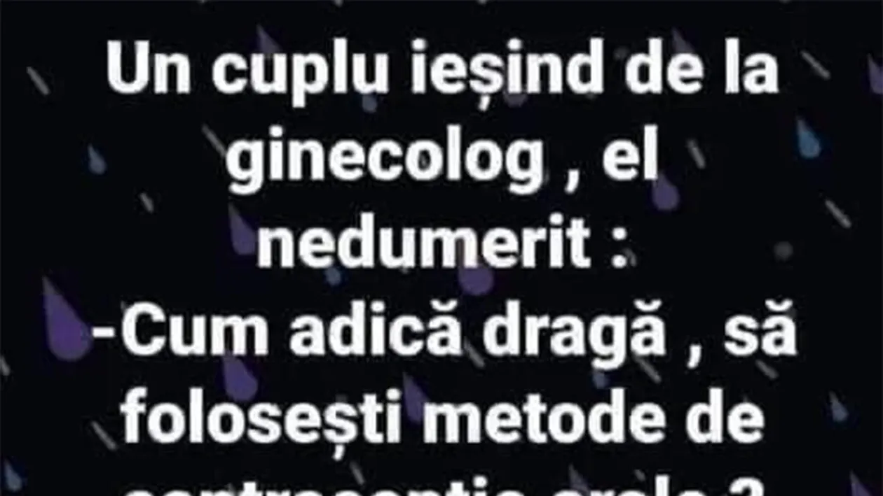 Bancul de weekend | Metode de contracepție orale