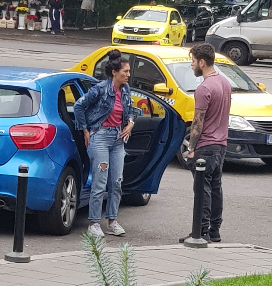 Doinița Oancea, scandal cu iubitul într-o parcare din București