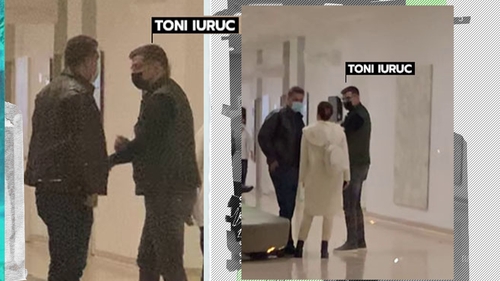 Toni Iuruc și-a vizitat mama în spital. Soțul Simonei Halep s-a plimbat agitat pe holuri și a vorbit cu medicii
