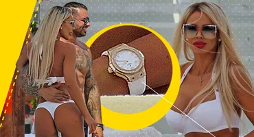 Bianca, super-provocatoare la plajă și cu un Hublot de 25.000 € pe mână!