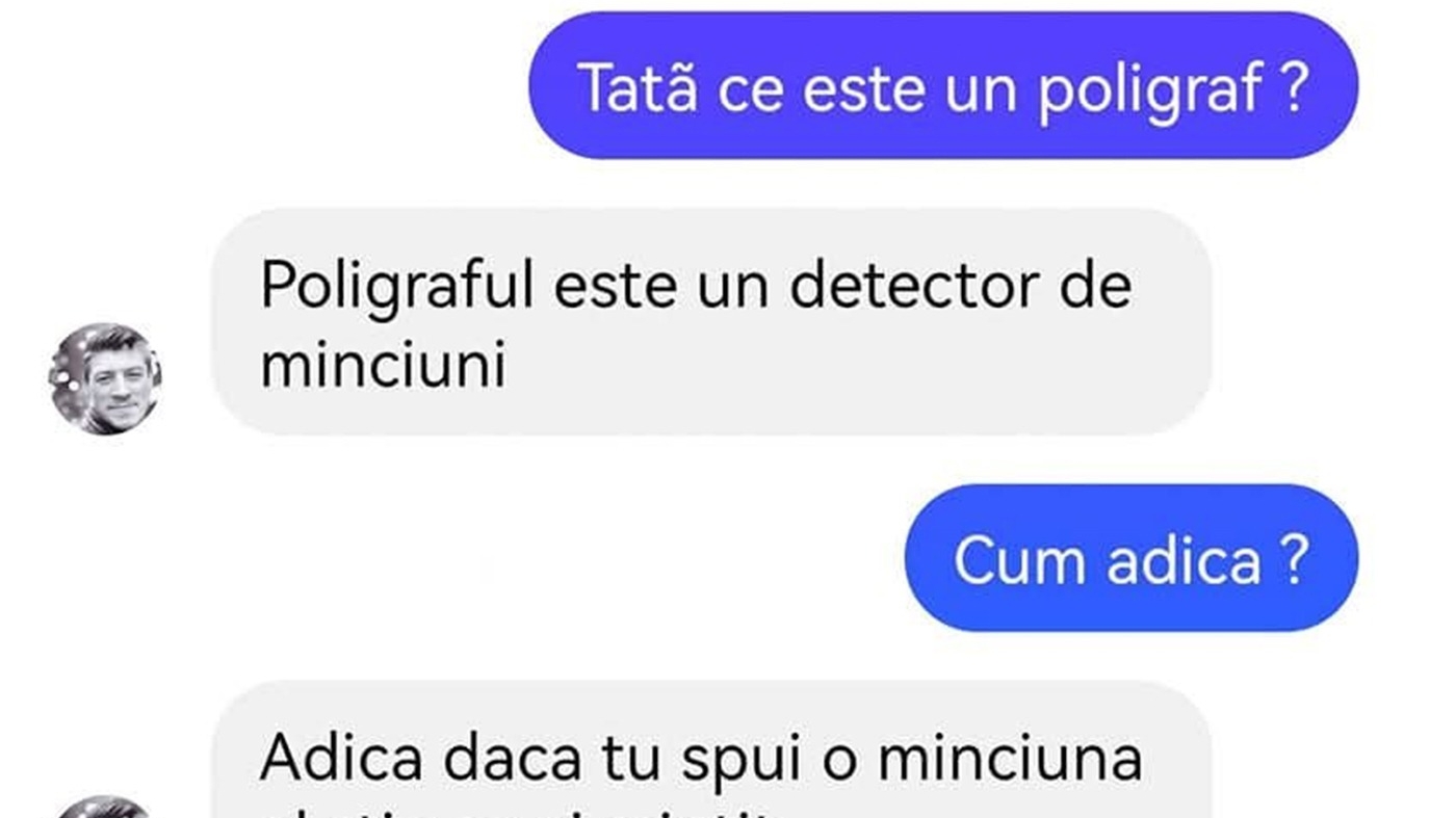 Bancul începutului de săptămână | Detectorul de minciuni
