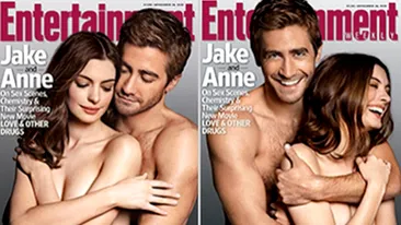 Vedetele filmului “Love and Other Drugs” au pozat nud pentru revista Entertainment Weekly