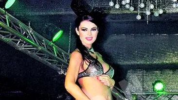 Ramona Lazuran, prima prezentare de cand a recunoscut ca va fi mama! Cu burtica pe podium