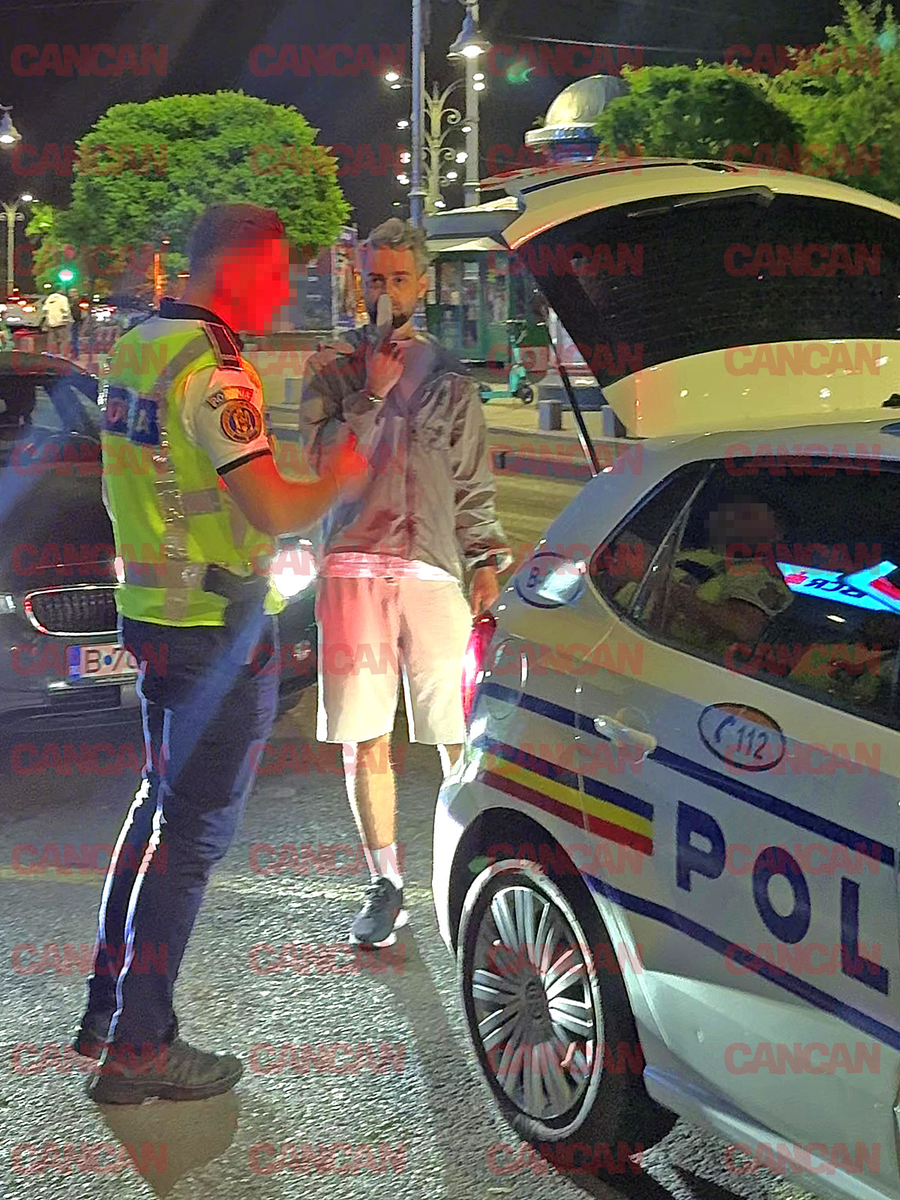 Radu Bucălae a fost oprit de poliție în trafic și testat cu aparatul drug-test