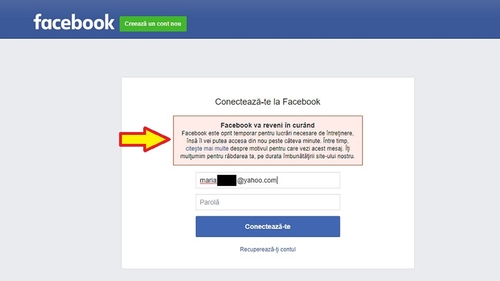 Facebook și Instagram au picat! Ce mesaje au primit utilizatorii când au vrut să acceseze rețelele de socializare