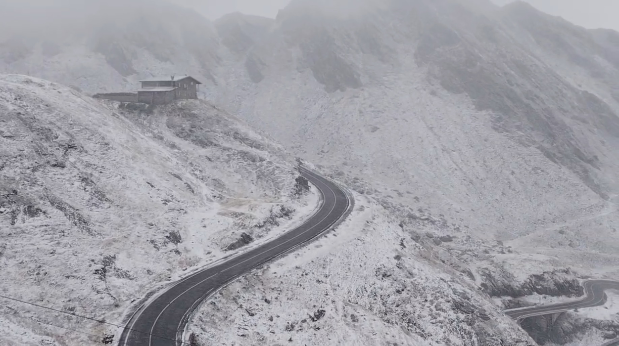 Bâlea Lac - Transfăgărășan. Sursă: Facebook Meteoplus