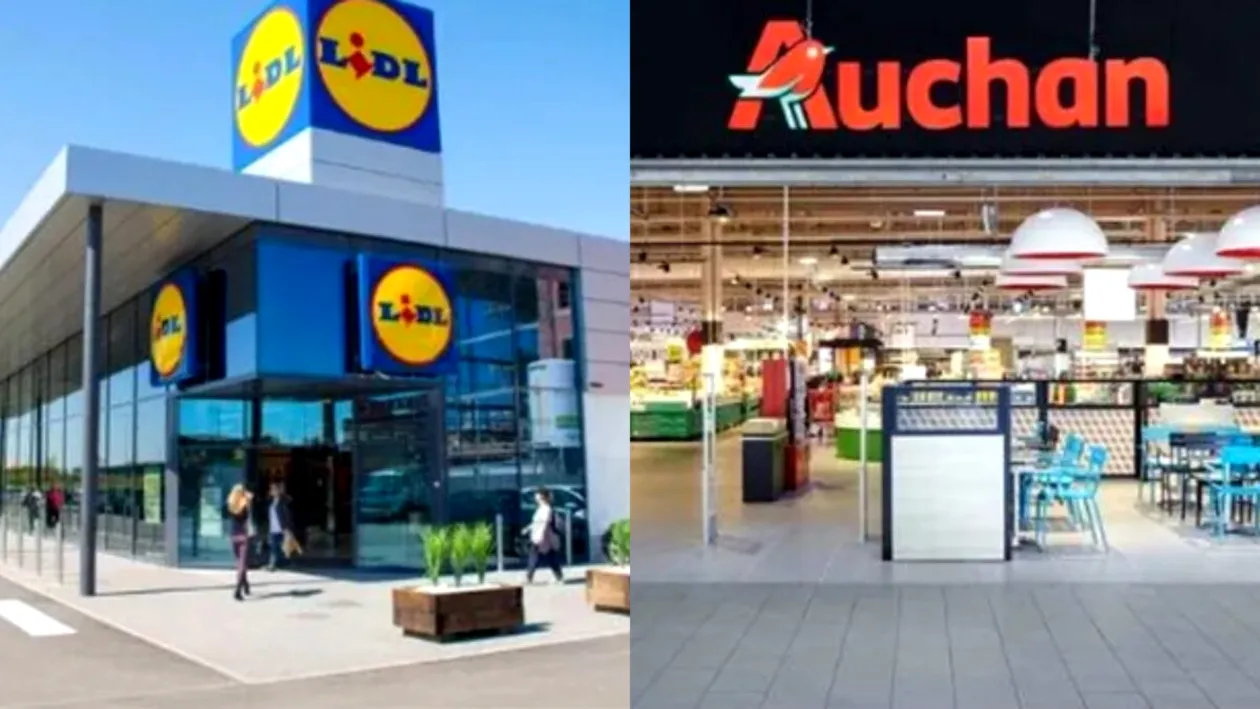 Lidl contracarează Auchan, cu punga surpriză de 15 lei, după succesul avut cu reducerile de 65%