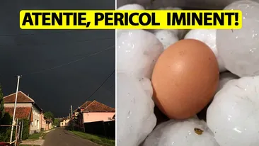 Atenție, pericol iminent! ANM, avertizare de vreme severă emisă vineri dimineață