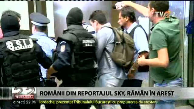 Cei trei români ”contrabandiști” au fost arestați