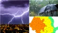 Alertă de vreme extremă de la ANM. Jumătate din țară, sub cod portocaliu de vijelii - HARTA