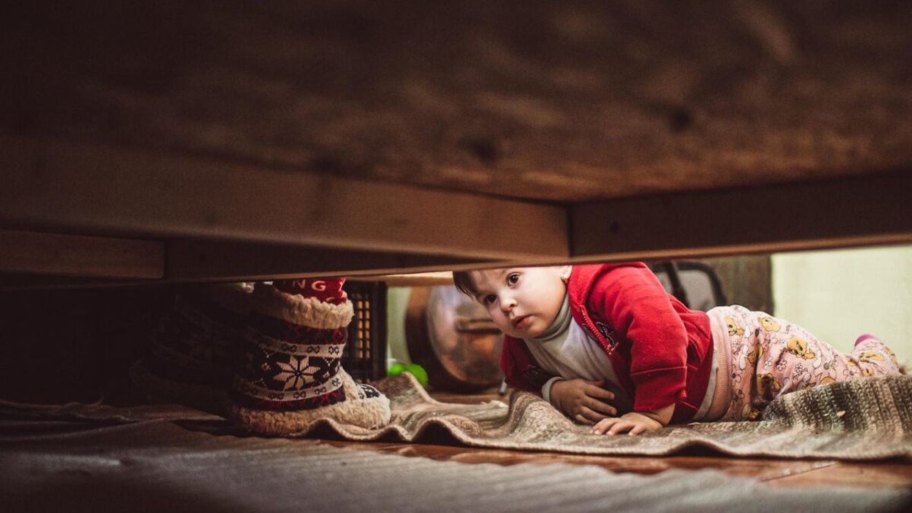 Un băiețel i-a spus bonei sale că sub pat e un monstru. Când s-a uitat femeia, să cadă din picioare!