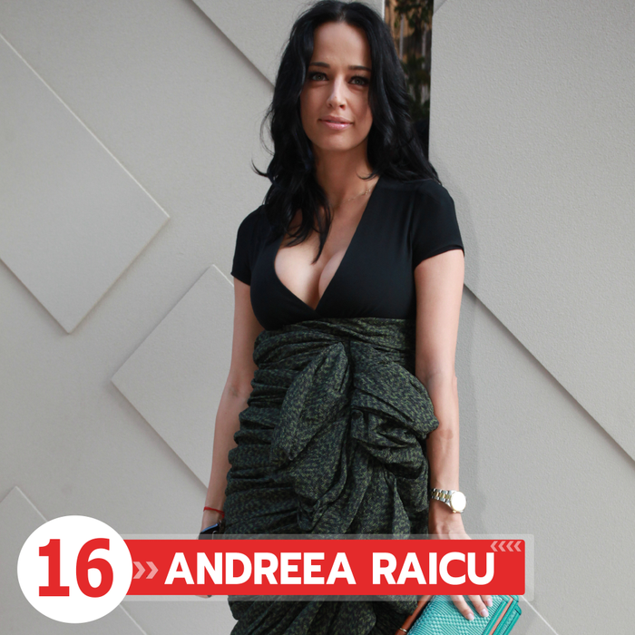 Top 50 decolteuri care au „explodat”. Pe ce locuri se clasează Monica Bârlădeanu, Lili Sandu ori Claudia “Cream”