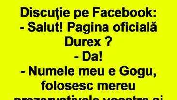 BANC | Numele meu e Gogu, folosesc mereu prezervativele voastre și totuși nevastă-mea a rămas însărcinată